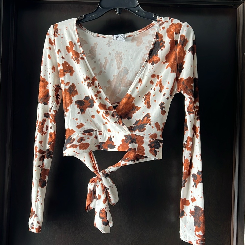 Long sleeve Crop top